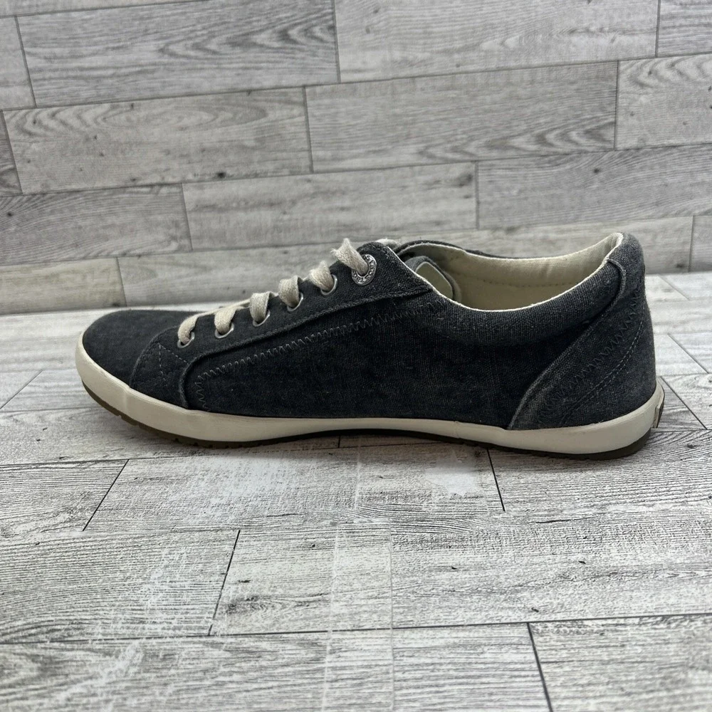 TAOS Star Canvas Sneakers Casual Comfort Lace-Up Fashion Shoes Gray‎ US 9